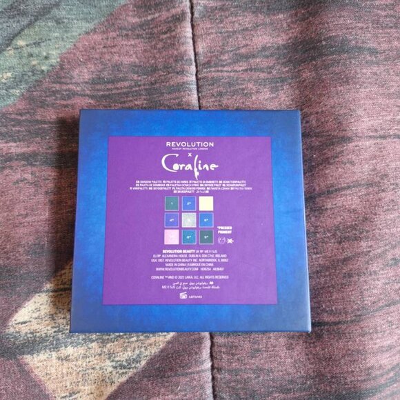 🖤💙 Revolution x Coraline – “Secret Door” Eyeshadow Palette (NEW in Box!) 💙🖤 - Picture 6 of 6